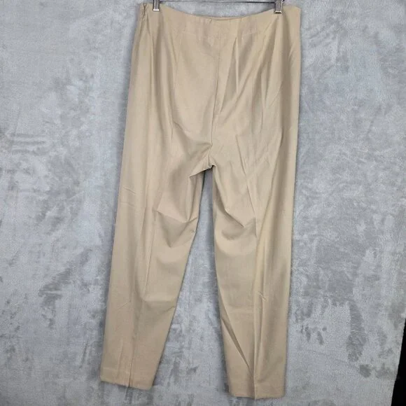 Talbots Pull-On Dress Pants Beige Women’s Size - Picture 4 of 9